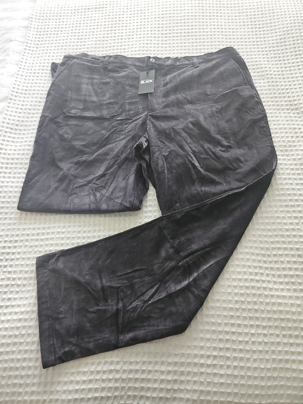 Mens Westport Black, Olive 50x34 Corduroy 5 Pocket Pants